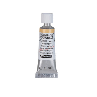 Farba akwarelowa Horadam Aquarell - Schmincke - 229, Naples Yellow, 5 ml