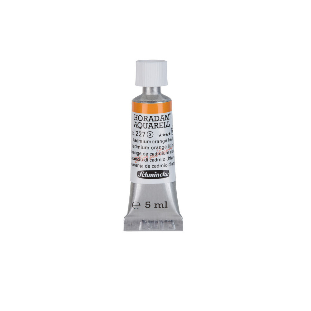 Horadam Aquarell watercolor paint - Schmincke - 227, Cadmium Orange Light, 5 ml