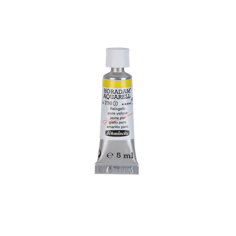 Farba akwarelowa Horadam Aquarell - Schmincke - 216, Pure Yellow, 5 ml