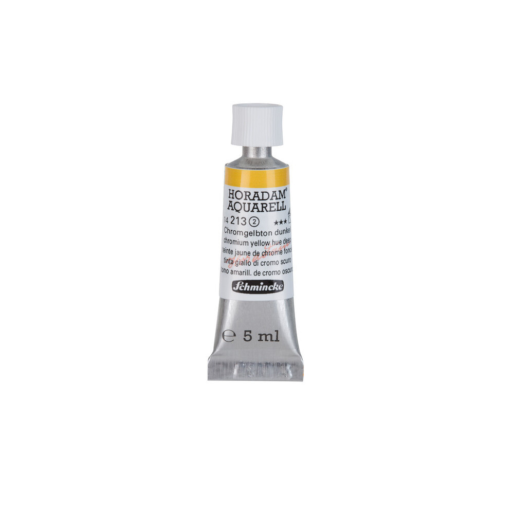 Farba akwarelowa Horadam Aquarell - Schmincke - 213, Chromium Yellow Hue Deep, 5 ml