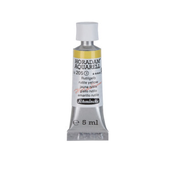 Horadam Aquarell watercolor paint - Schmincke - 205, Rutile Yellow, 5 ml