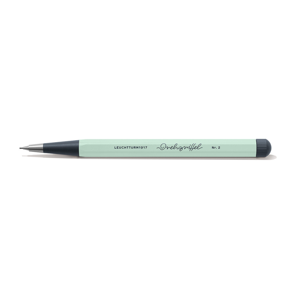 Ołówek Drehgriffel Nr. 2 - Leuchtturm1917 - Mint Green, 0,7 mm, HB
