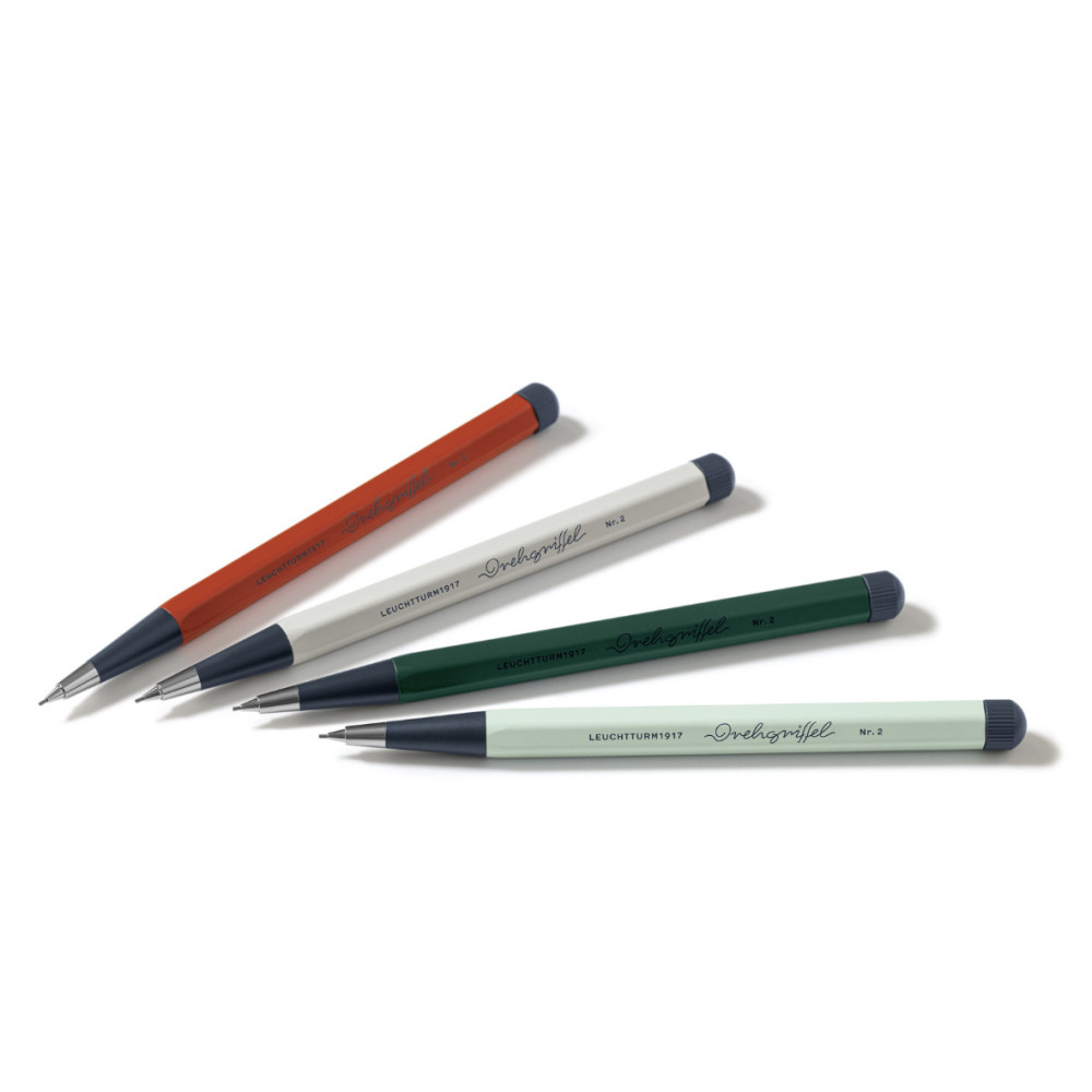 Drehgriffel Nr.2 pencil - Leuchtturm1917 - Light Grey, 0,7 mm, HB