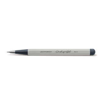 Drehgriffel Nr.2 pencil - Leuchtturm1917 - Light Grey, 0,7 mm, HB
