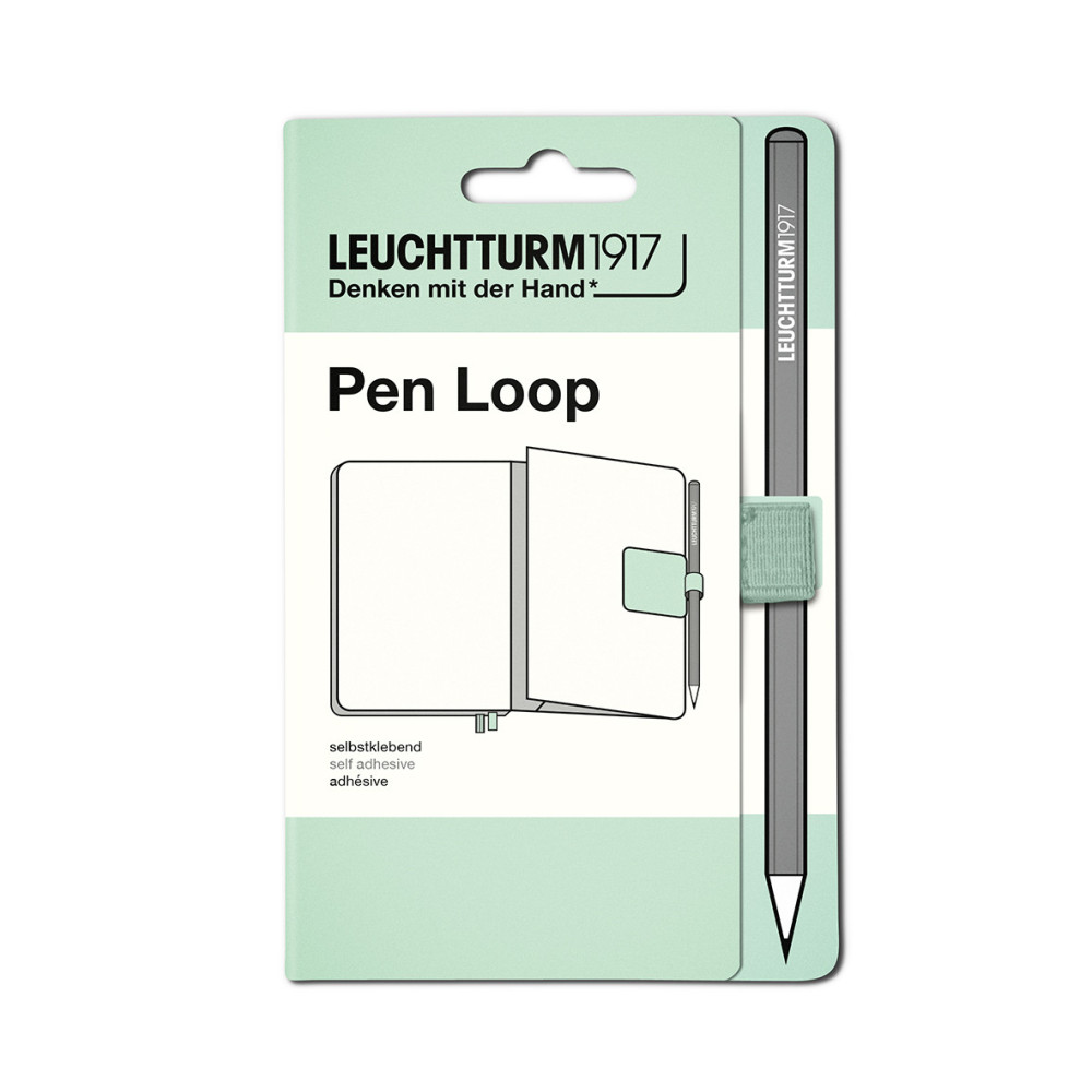 Pen loop, elastic pen holder - Leuchtturm1917 - Mint Green