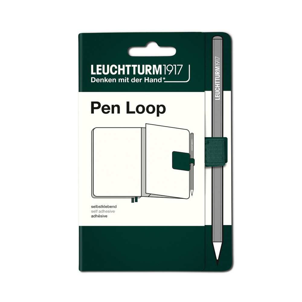 Uchwyt Pen Loop na długopis - Leuchtturm1917 - Forest Green