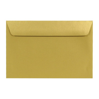 Sirio Pearl Envelope 110g - C6 Aurum gold