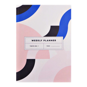 Planer tygodniowy Tokyo no. 1, A5 - The Completist. - 90 g/m2