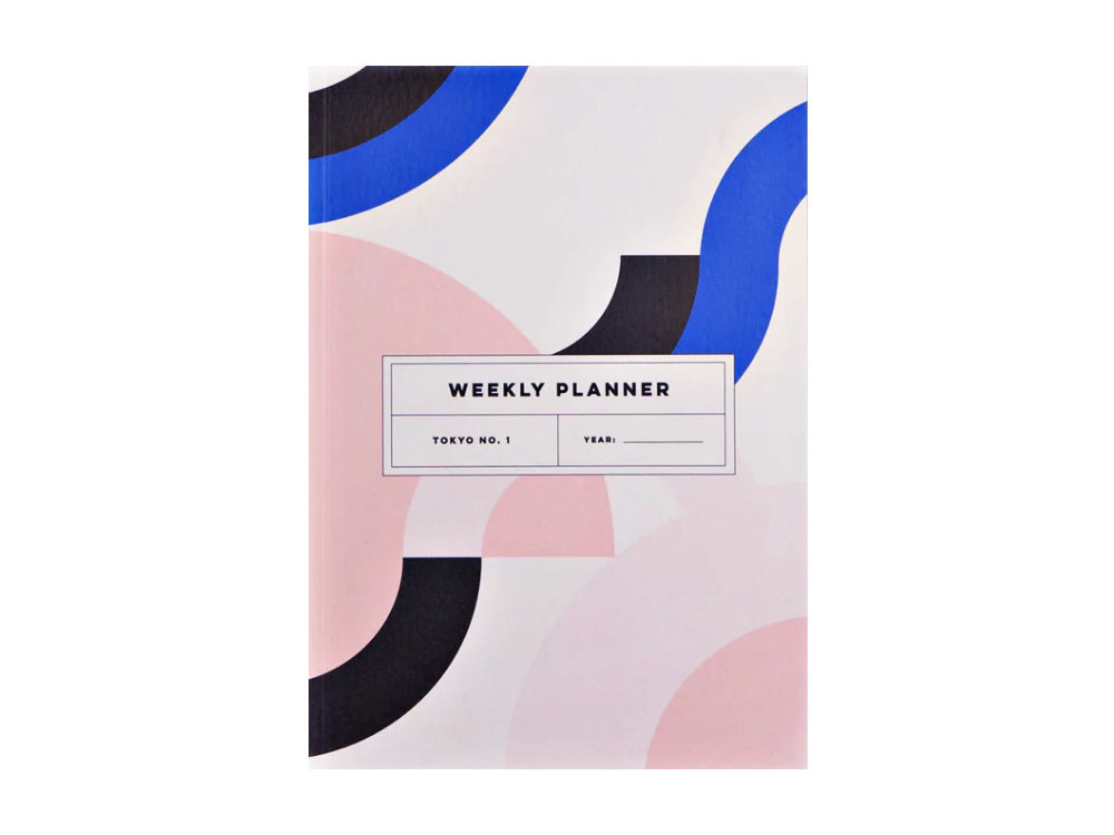 Planer tygodniowy Tokyo no. 1, A5 - The Completist. - 90 g/m2