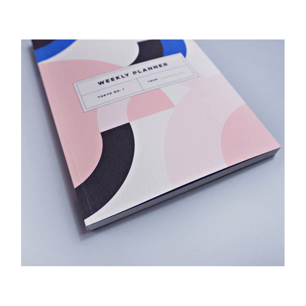 Planer tygodniowy Tokyo no. 1, A5 - The Completist. - 90 g/m2