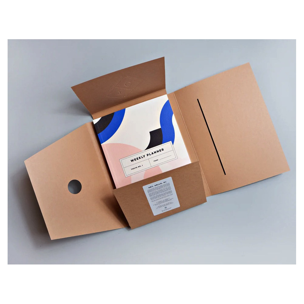 Weekly planner Tokyo no. 1, A5 - The Completist. - 90 g/m2