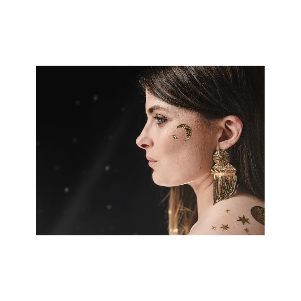 New Year's Eve temporary tattoos - 10 pcs.