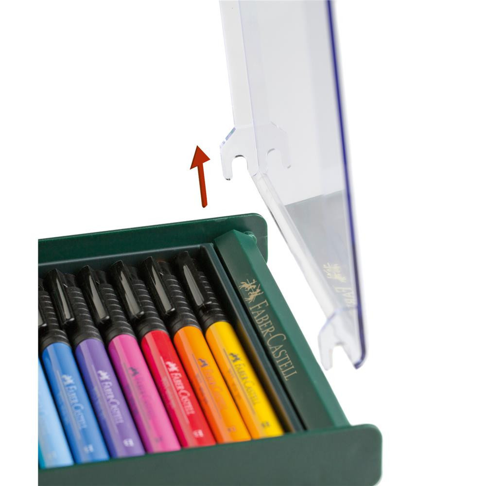 Set of Pitt Artist Brush Pens - Faber-Castell - B, 12 pcs.