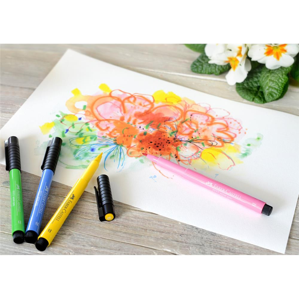 Zestaw pisaków pędzelkowych Pitt Artist Pen - Faber-Castell - 12 kolorów