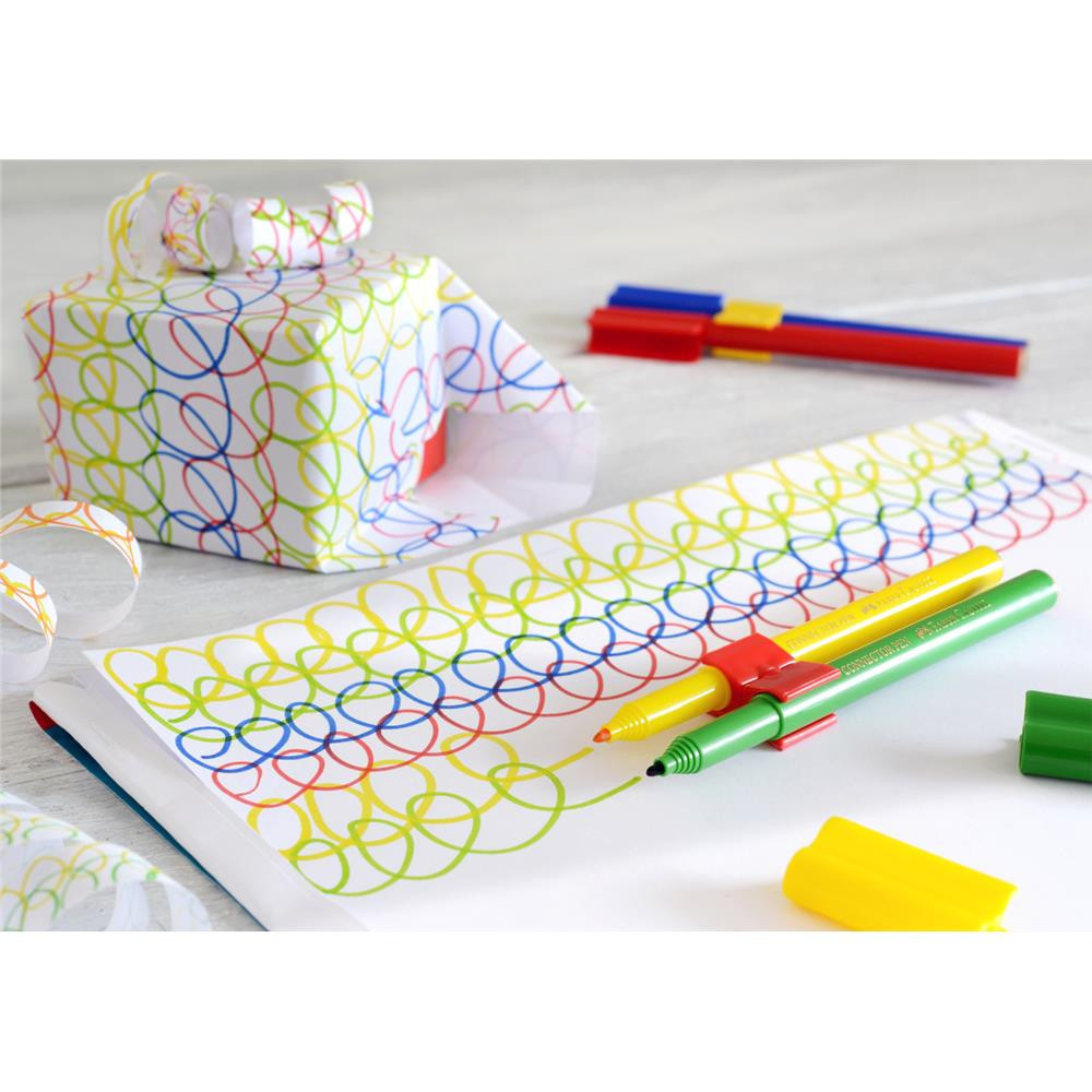 Set of Connector felt tip pens in case - Faber-Castell - 60 colors