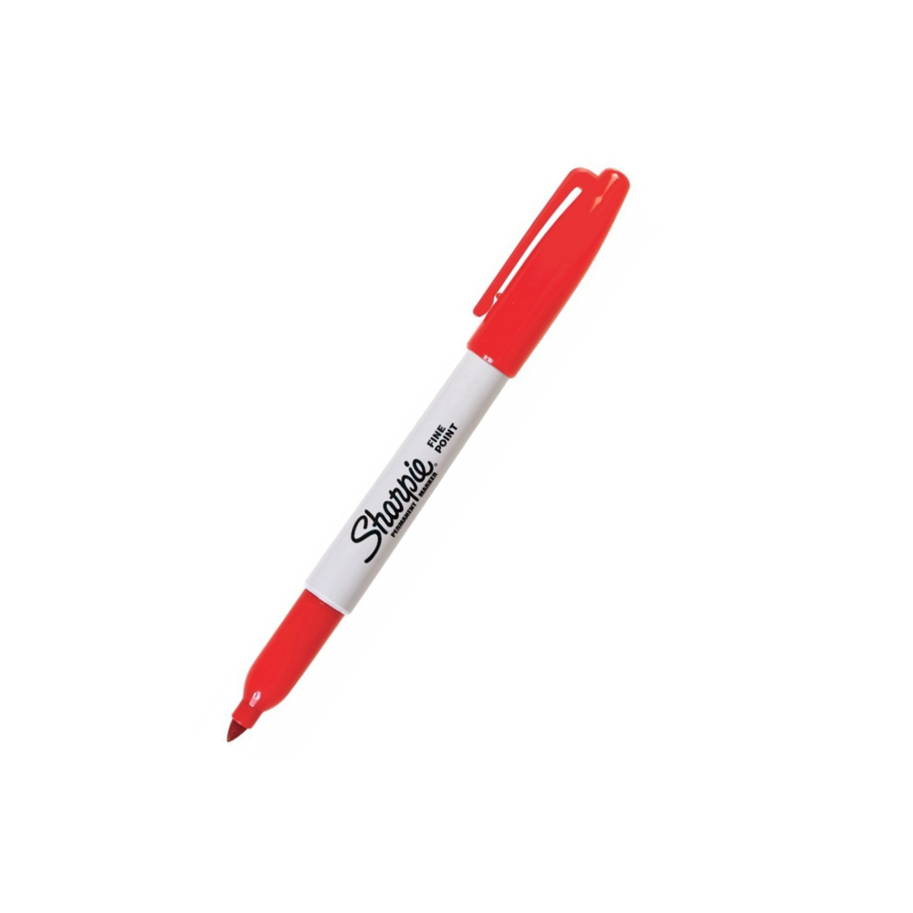 Marker Fine Point - Sharpie - czerwony, 1 mm