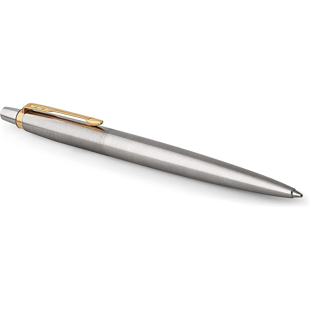 Fountain pen and ballpoint pen Jotter Duo with gift box - Parker - Stainless Steel GT