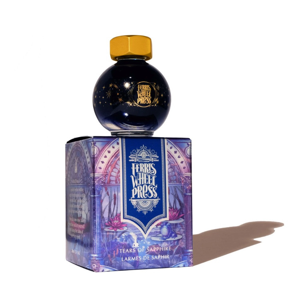 Calligraphy ink FerriTales - Ferris Wheel Press - Tears of Sapphire, 20 ml