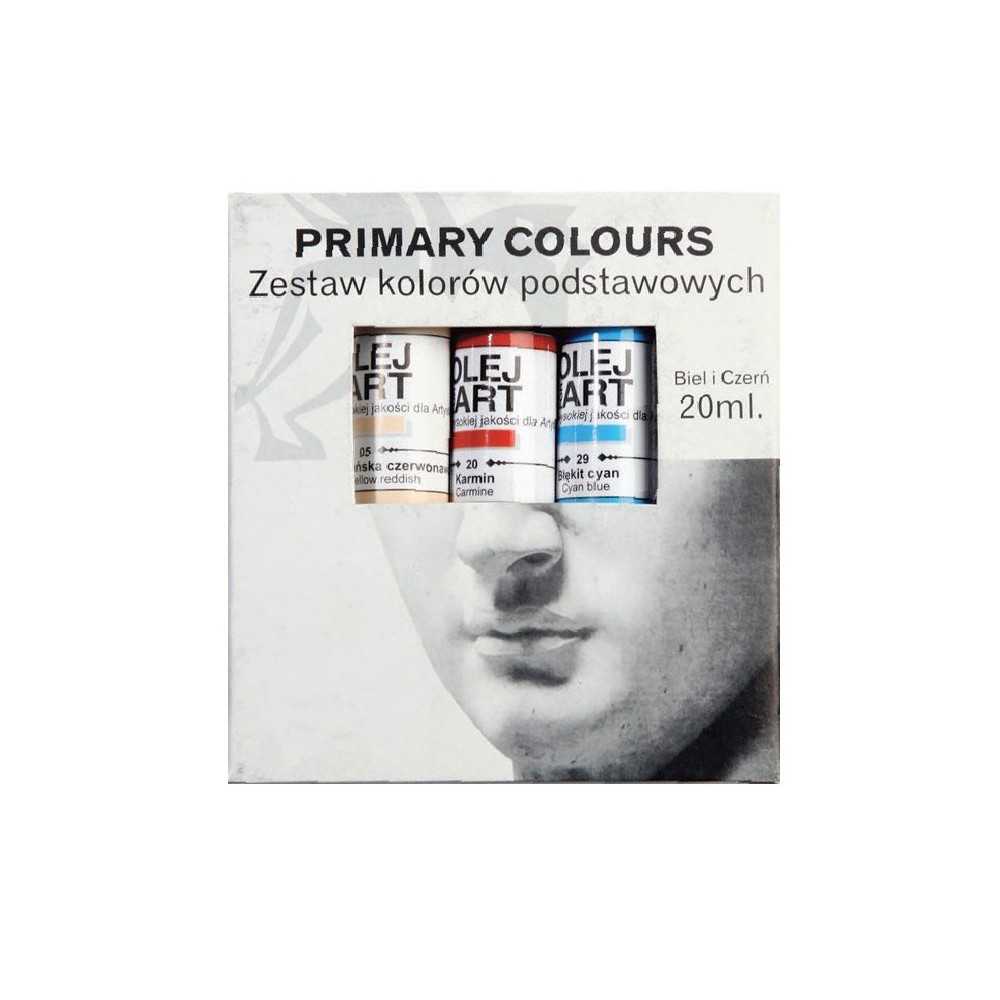 Zestaw farb olejnych Olej for Art - Renesans - 5 kolorów x 20 ml