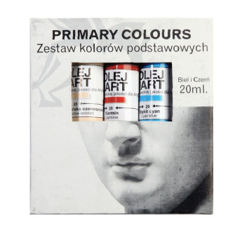 Zestaw farb olejnych Olej for Art - Renesans - 5 kolorów x 20 ml
