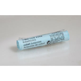 Finest Extra-Soft artists’ pastels - Schmincke - 650, O, Cobalt Turquoise