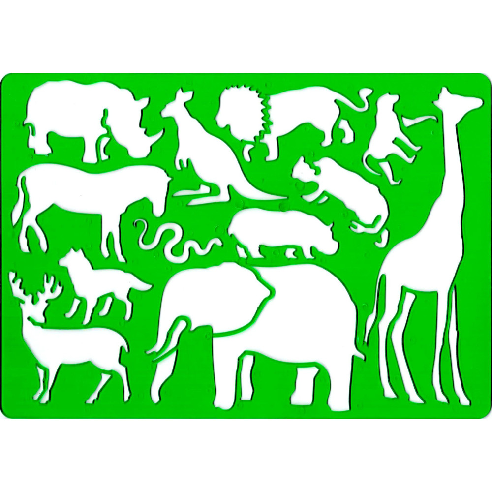 Szablon do rysowania - Koh-I-Noor - Safari