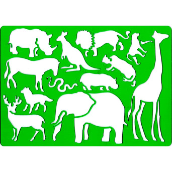 Szablon do rysowania - Koh-I-Noor - Safari