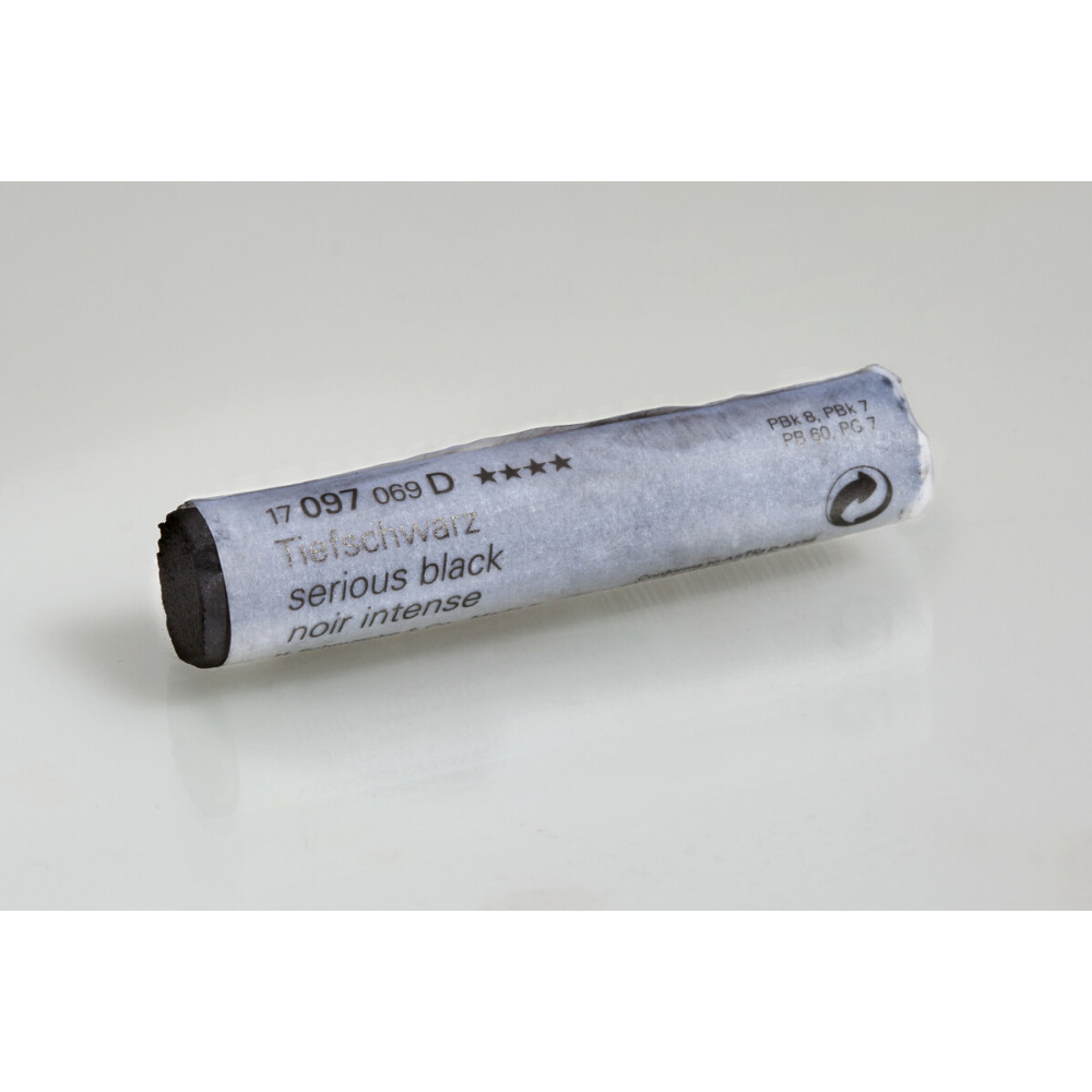 Finest Extra-Soft artists’ pastels - Schmincke - 097, D, Serious Black