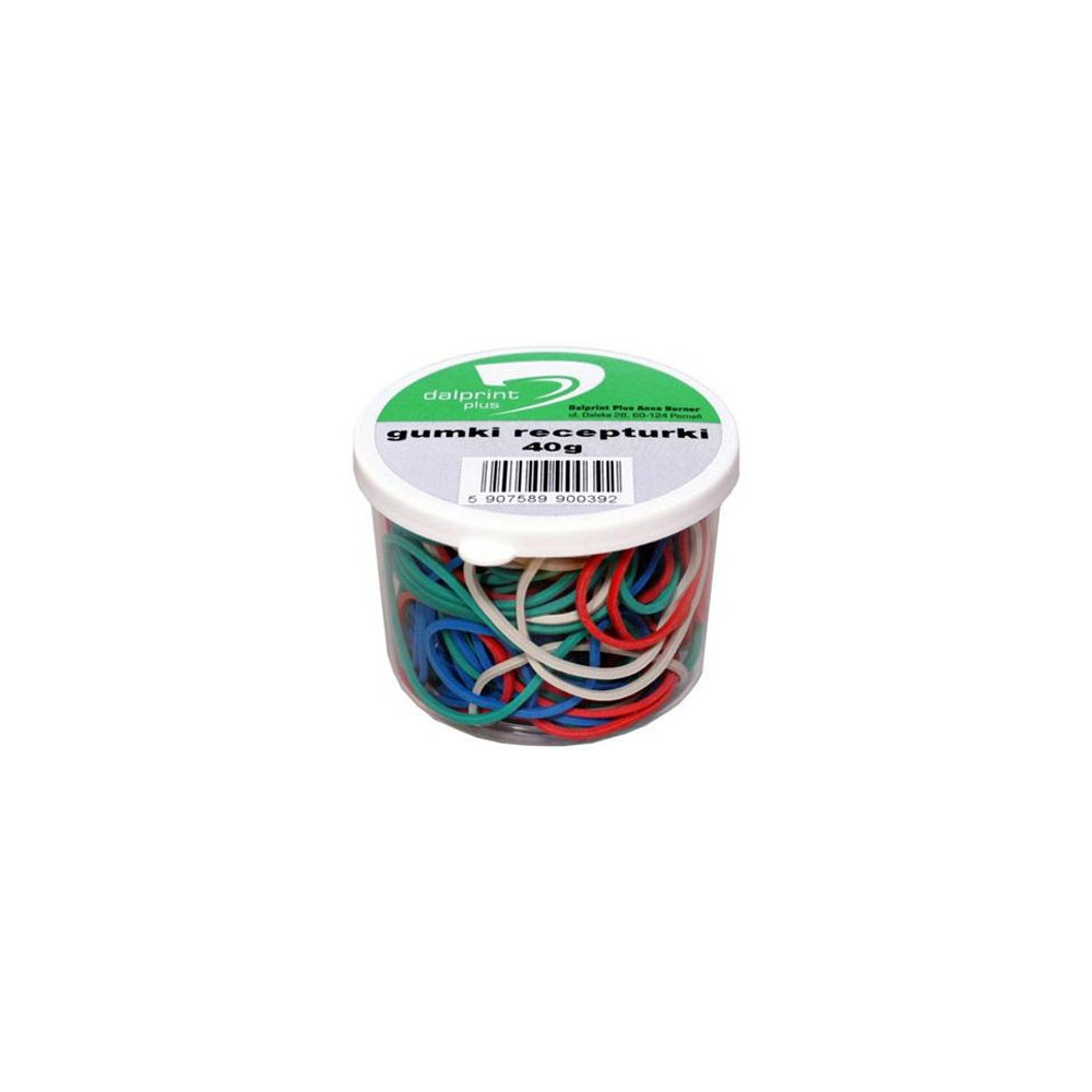 Gumki recepturki - kolorowe, 40 g
