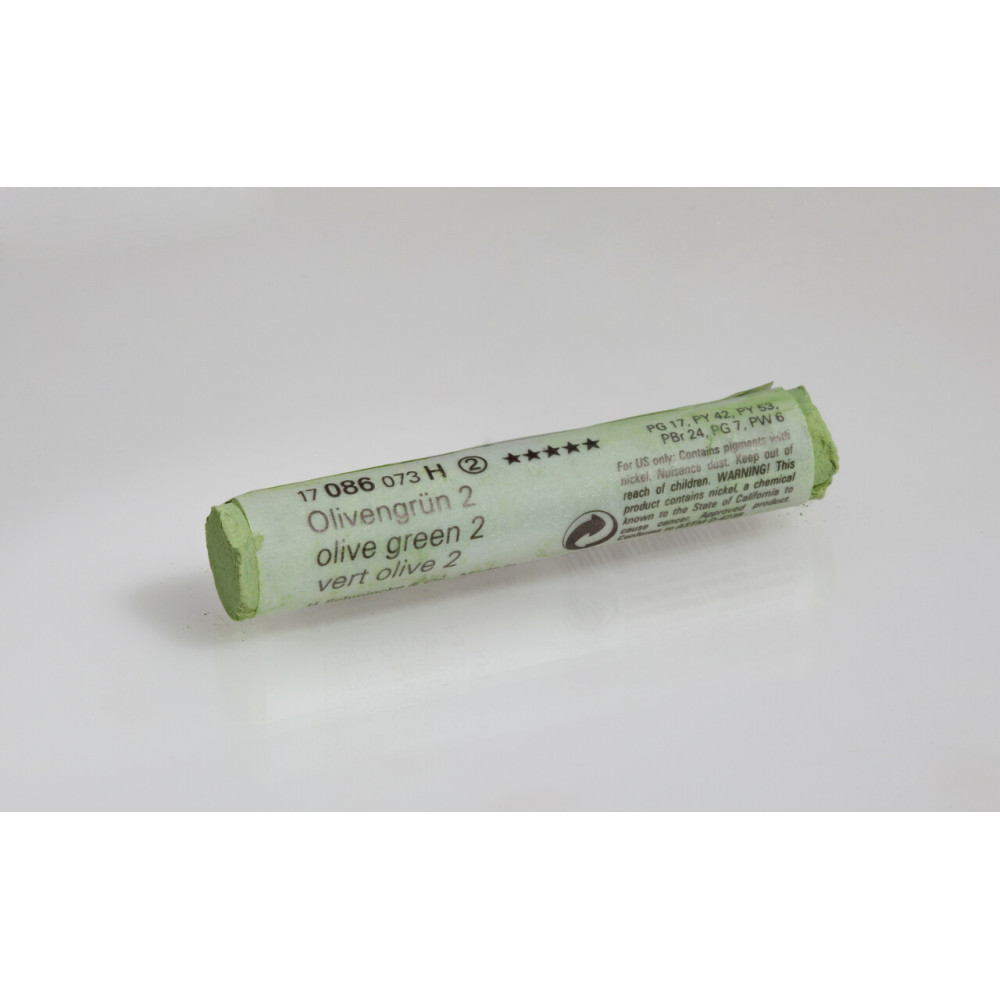 Finest Extra-Soft artists’ pastels - Schmincke - 086, H, Olive Green 2