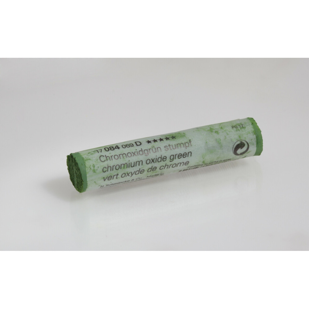 Finest Extra-Soft artists’ pastels - Schmincke - 084, D, Chromium Oxide Green