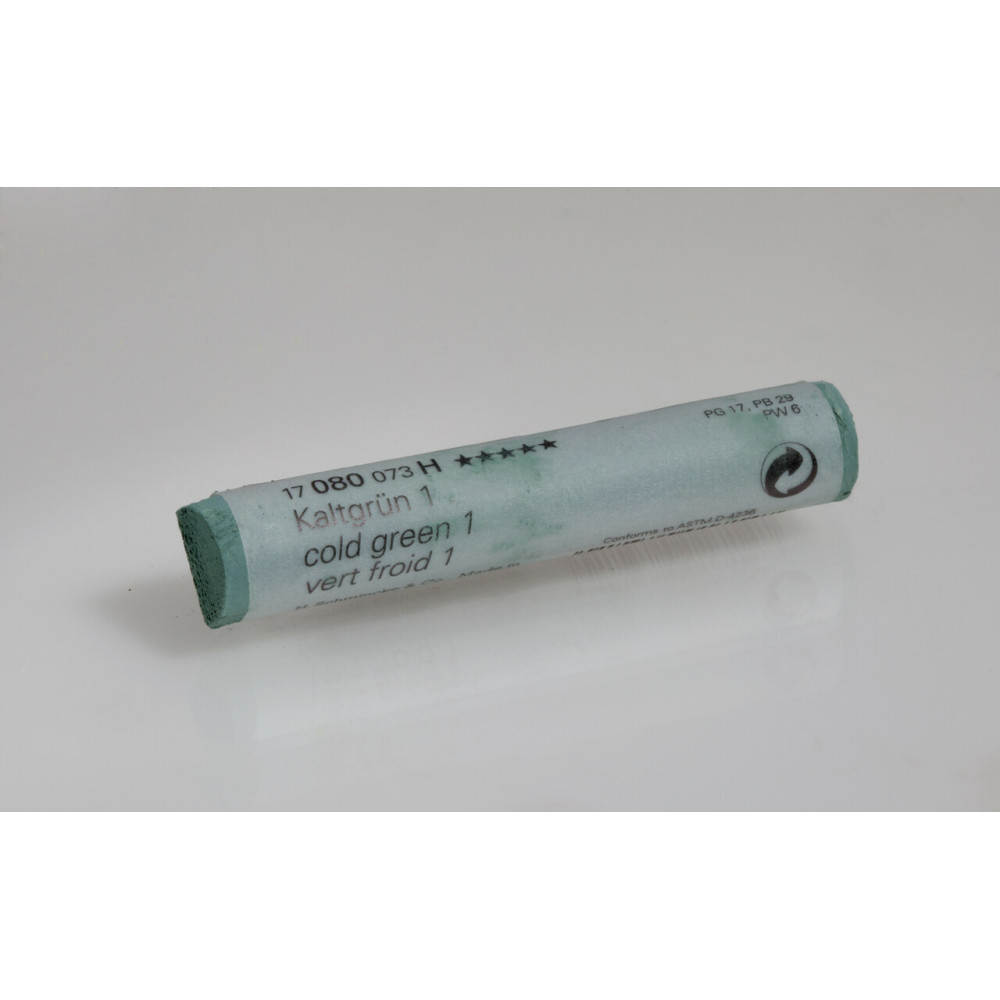Finest Extra-Soft artists’ pastels - Schmincke - 080, H, Cold Green 1