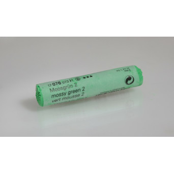 Finest Extra-Soft artists’ pastels - Schmincke - 076, H, Mossy Green 2