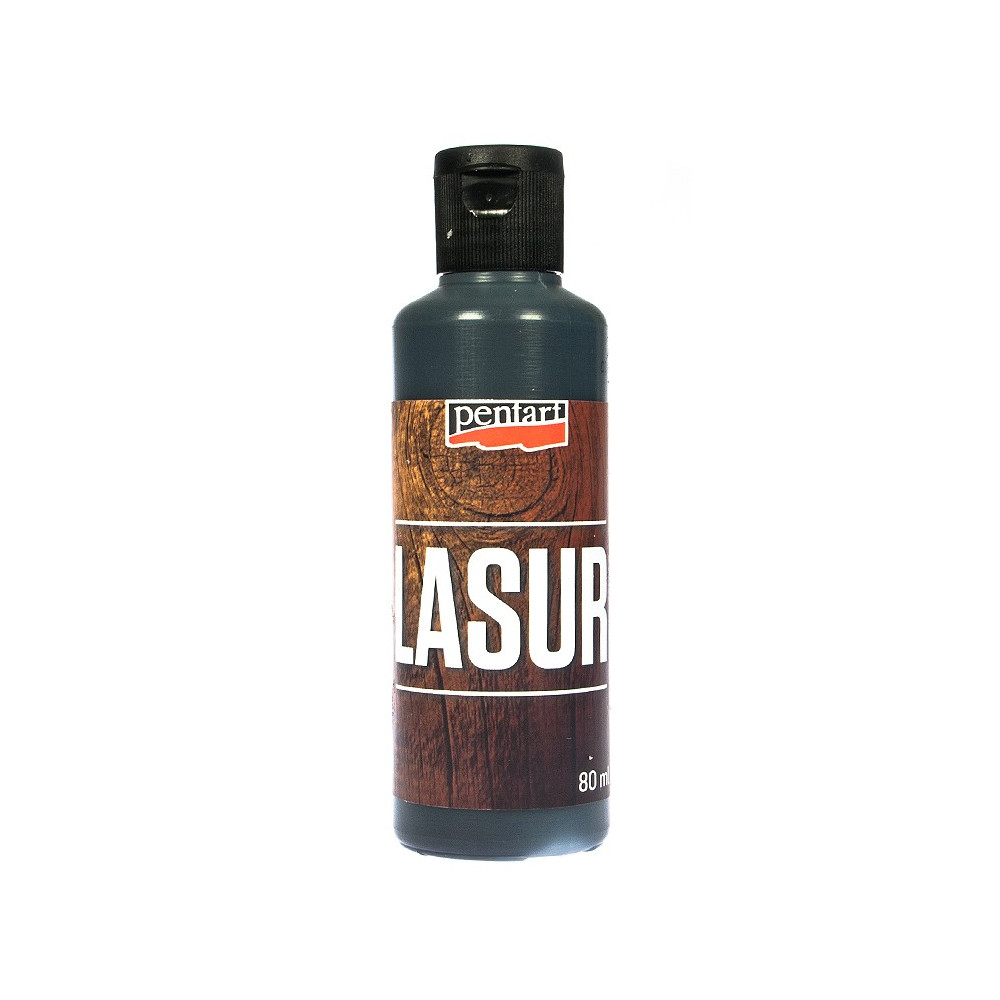 Bejca do drewna Lasur - Pentart - heban, 80 ml