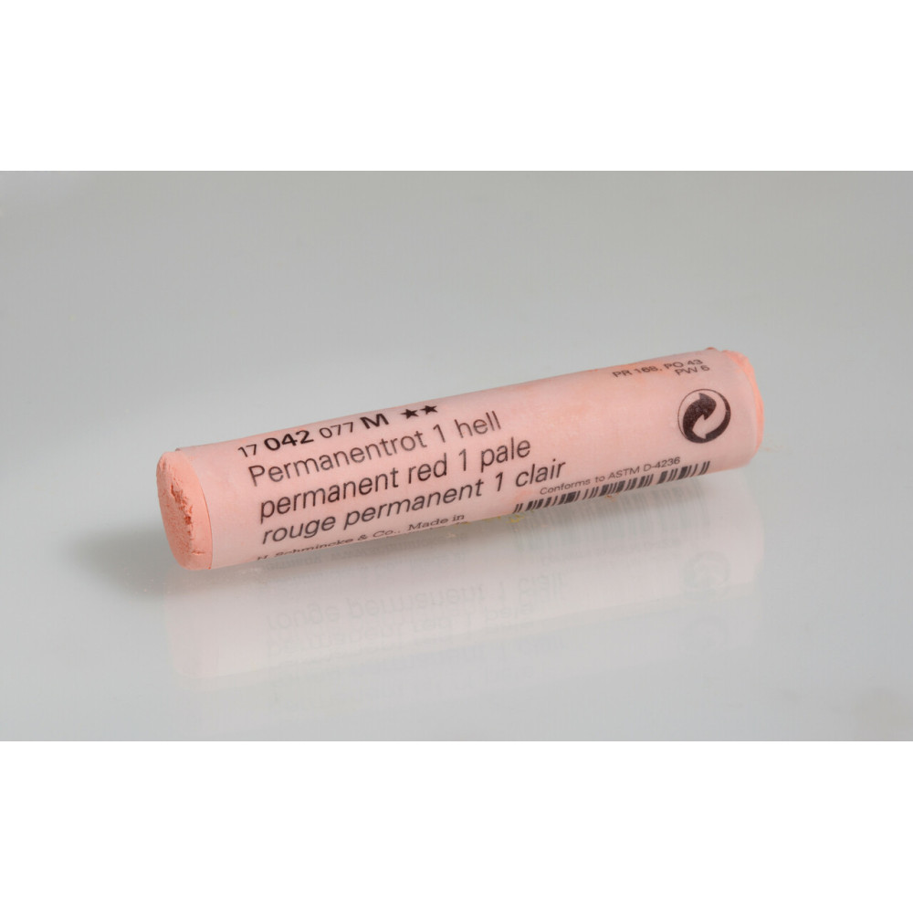 Finest Extra-Soft artists’ pastels - Schmincke - 042, M, Permanent Red 1 Pale