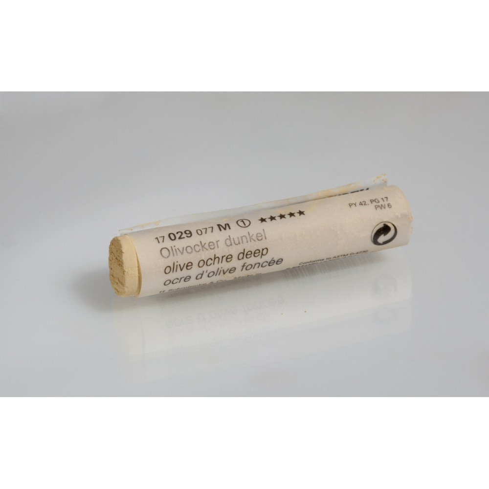 Finest Extra-Soft artists’ pastels - Schmincke - 029, M, Olive Ochre Deep