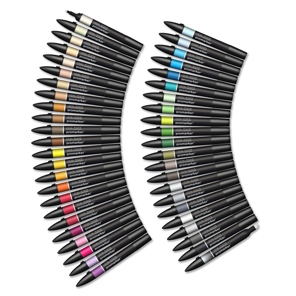 Promarker Essential Collection set - Winsor & Newton - 48 szt.
