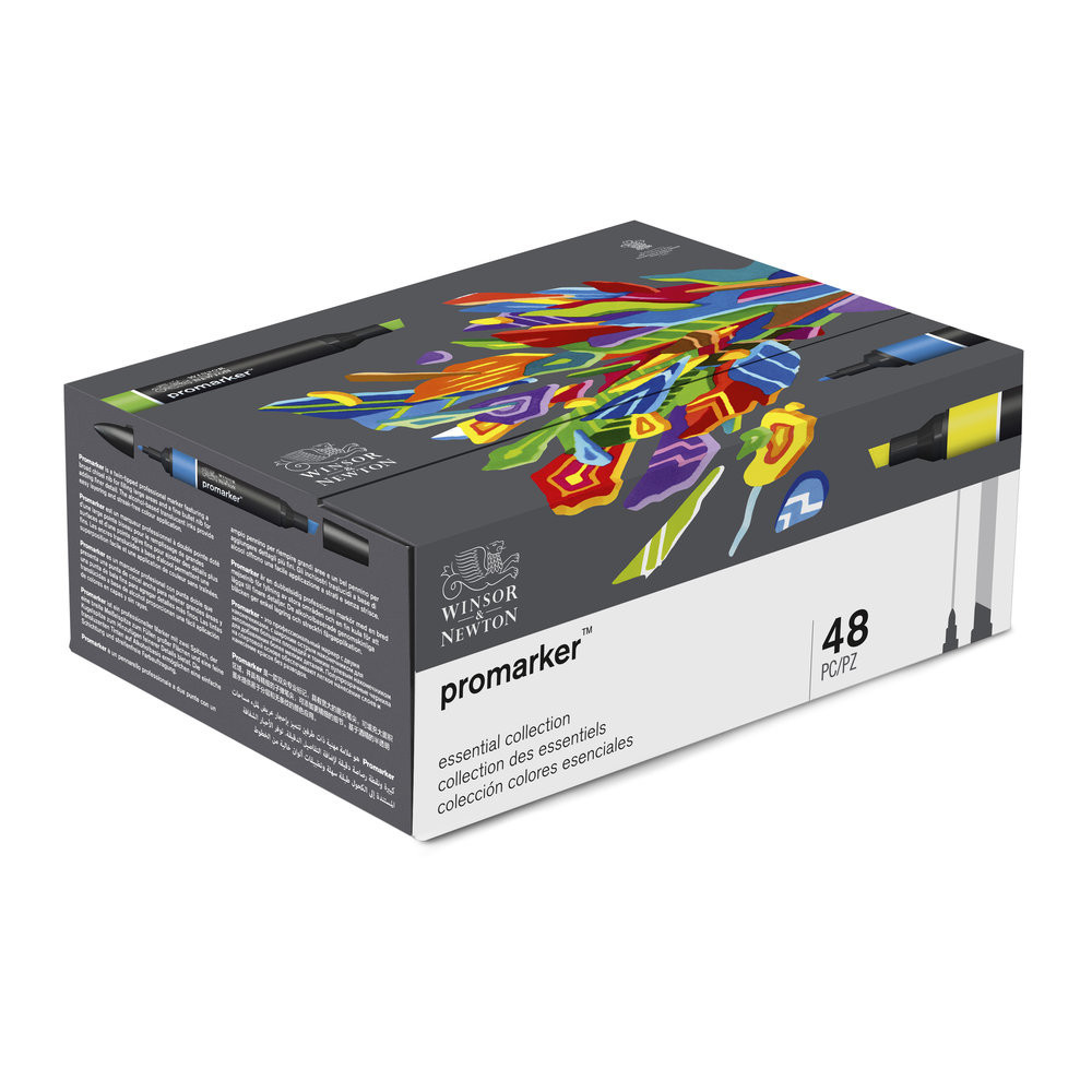 Zestaw Promarker Essential Collection - Winsor & Newton - 48 szt.