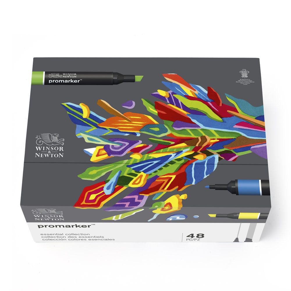 Promarker Essential Collection set - Winsor & Newton - 48 szt.