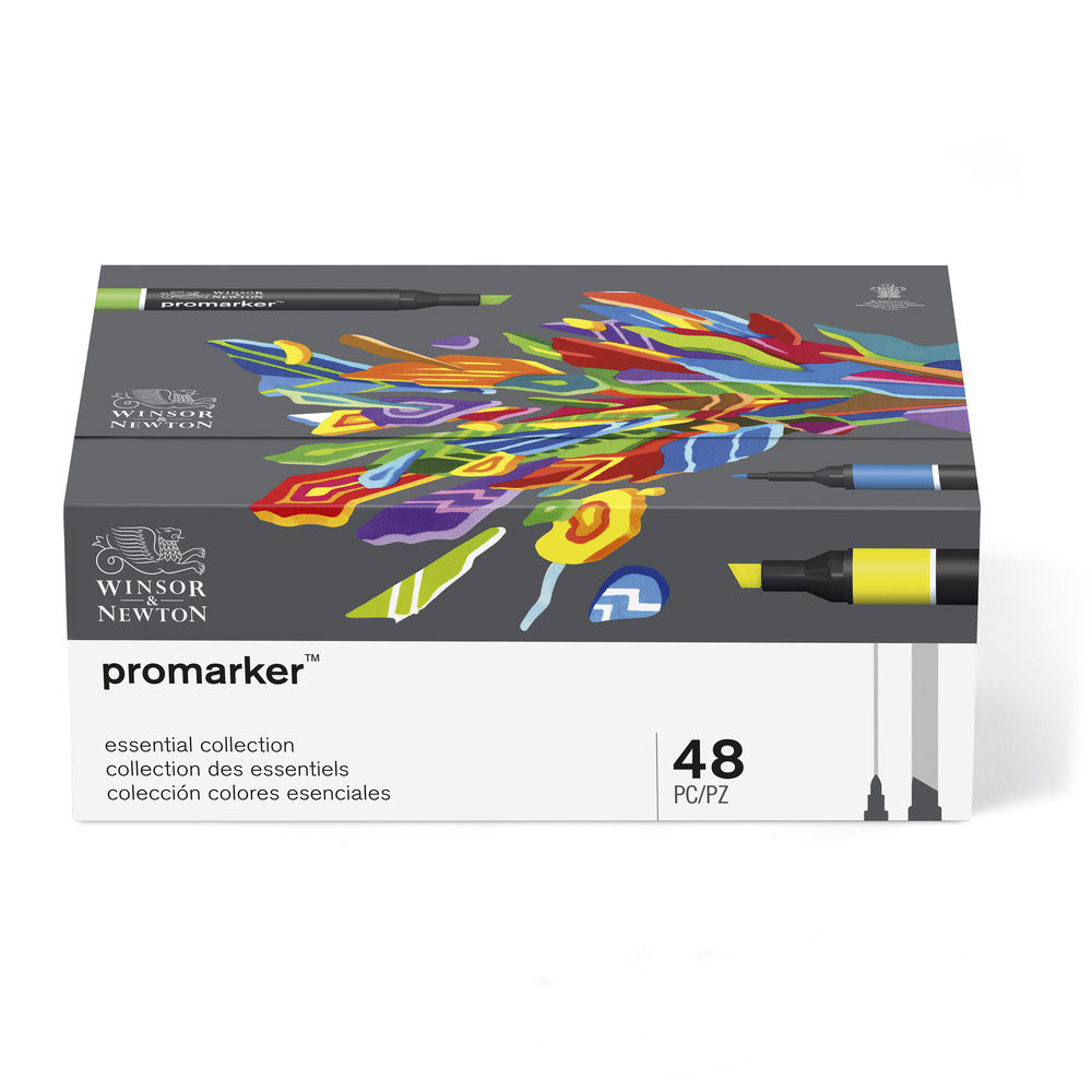 Zestaw Promarker Essential Collection - Winsor & Newton - 48 szt.