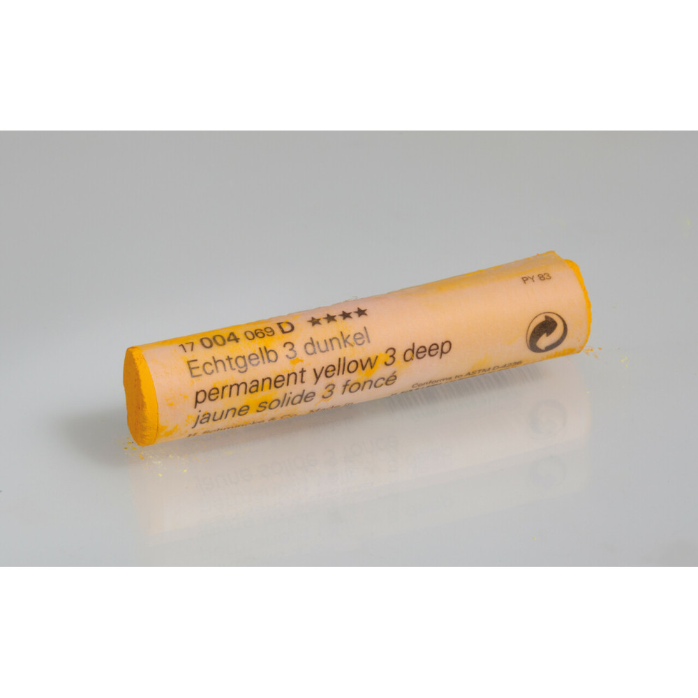 Finest Extra-Soft artists’ pastels - Schmincke - 004, D, Permanent Yellow 3 Deep