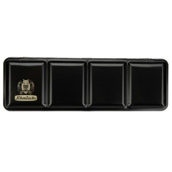 Metal box for watercolor pans and halfpans - Schmincke - 12/24 pcs.