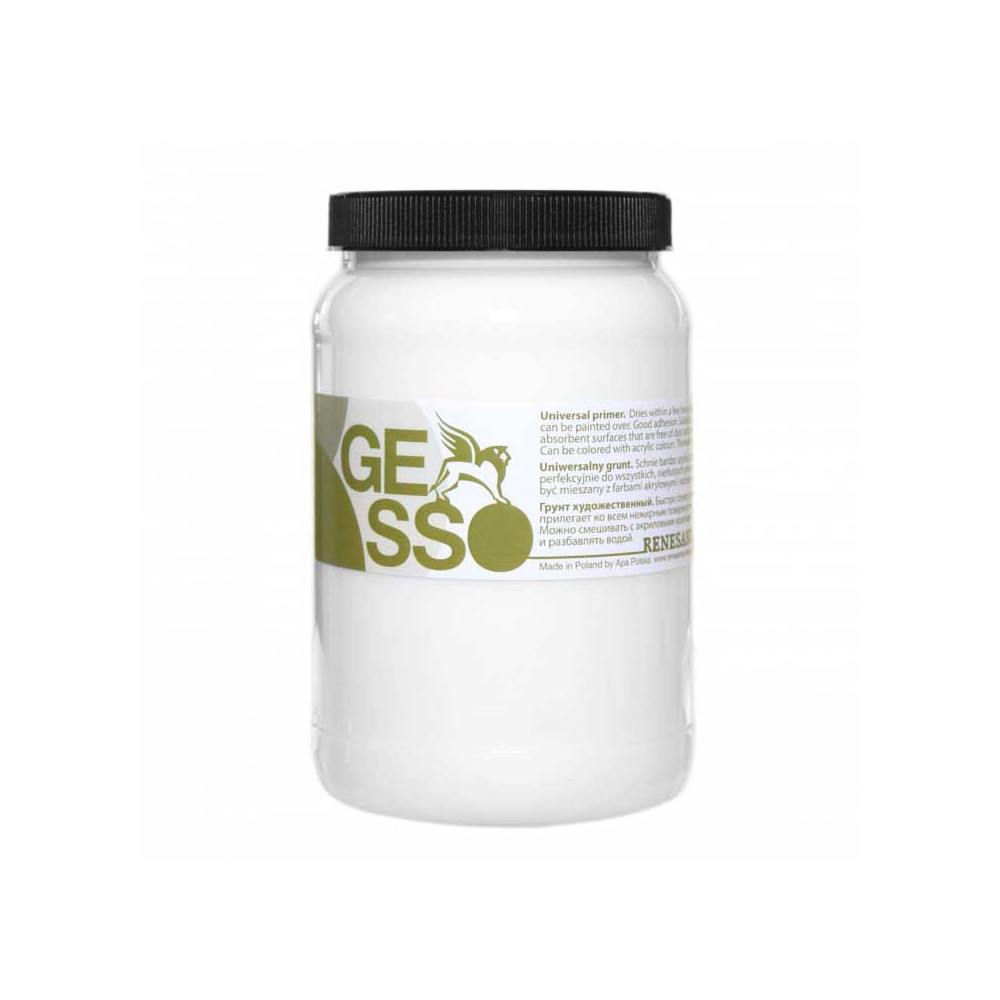 Artist's Gesso primer - Renesans - 500 ml