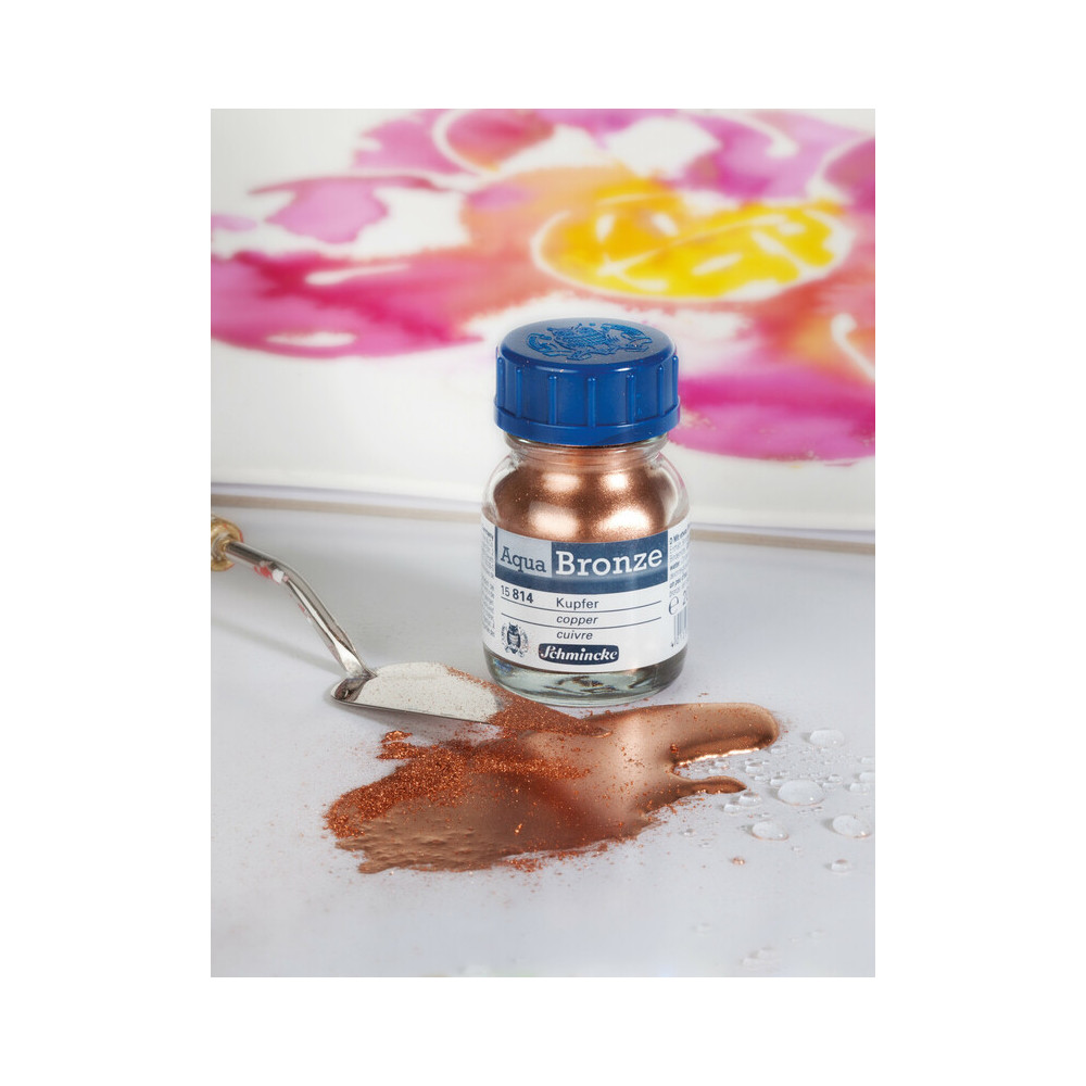 Pigment Aqua Bronze - Schmincke - 814 Copper 20 ml