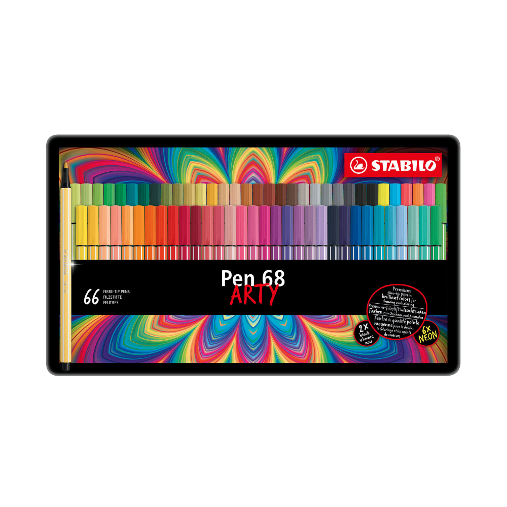 Set of felt-tip pens Pen 68 - Stabilo - 66 pcs.