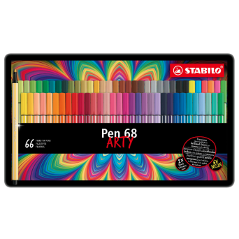 Set of felt-tip pens Pen 68 - Stabilo - 66 pcs.