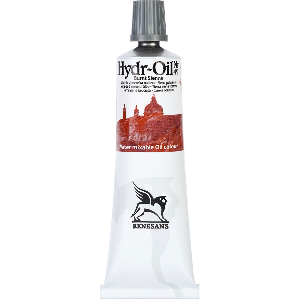 Farba olejna Hydr-Oil - Renesans - 49, burnt sienna, 60 ml
