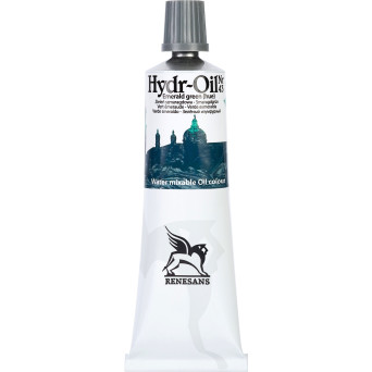 Hydr-Oil water mixable oil paint - Renesans - 43, emerald green, 60 ml