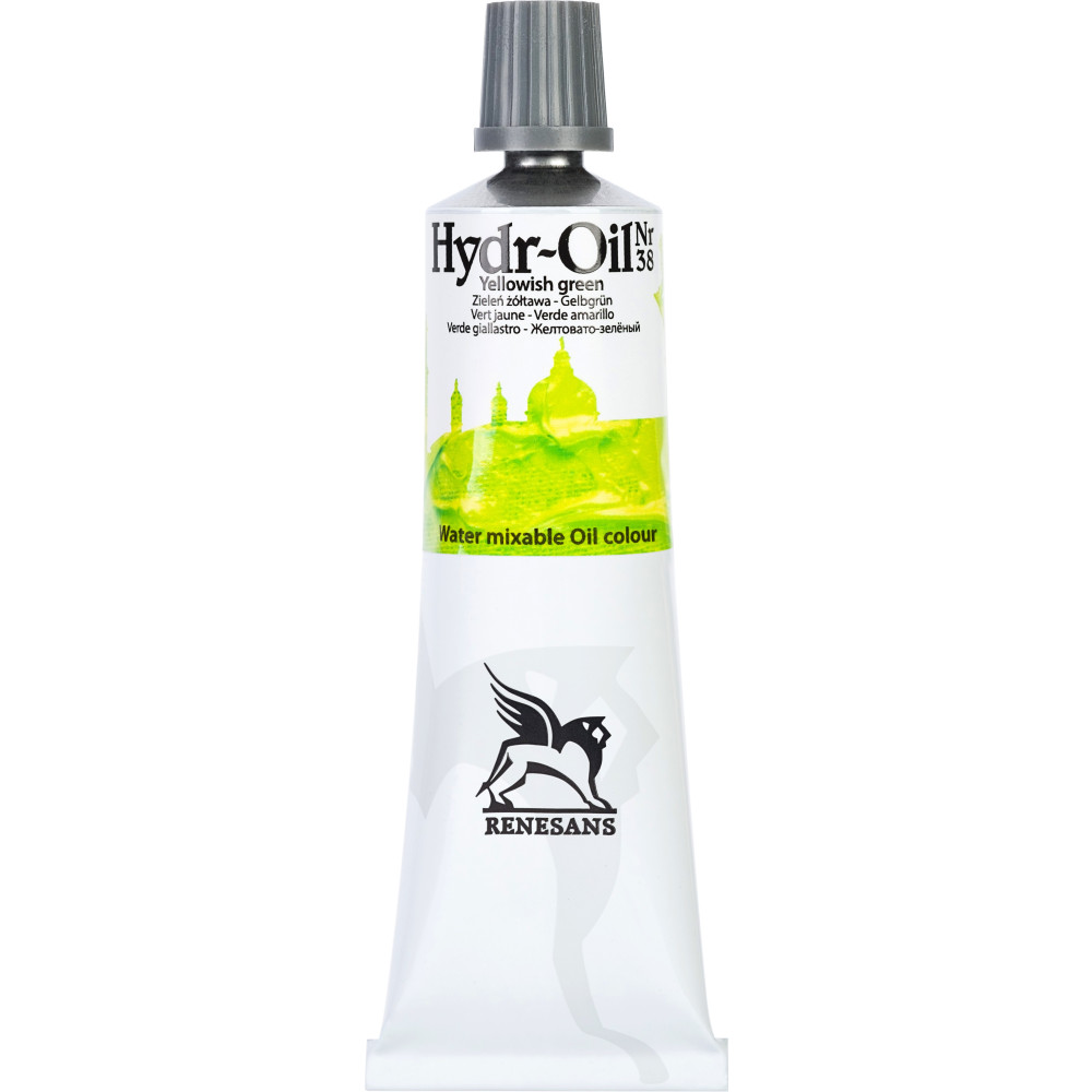 Farba olejna Hydr-Oil - Renesans - 38, yellowish green, 60 ml