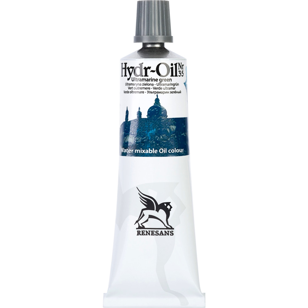 Farba olejna Hydr-Oil - Renesans - 35, ultramarine green, 60 ml